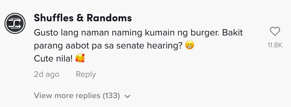 Netizen comments Heart Evangelista