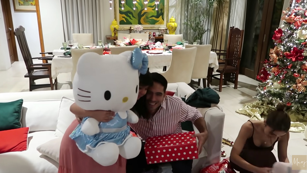 Gerald Anderson Christmas gift for Erich Barretto