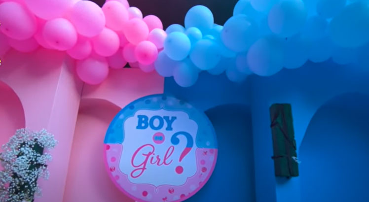 Angeline Quinto gender-reveal party