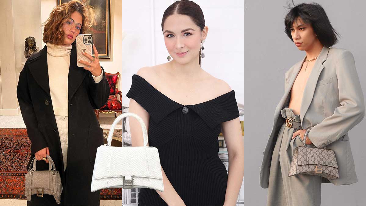 Celebrities who own the Balenciaga Hourglass bag | PEP.ph