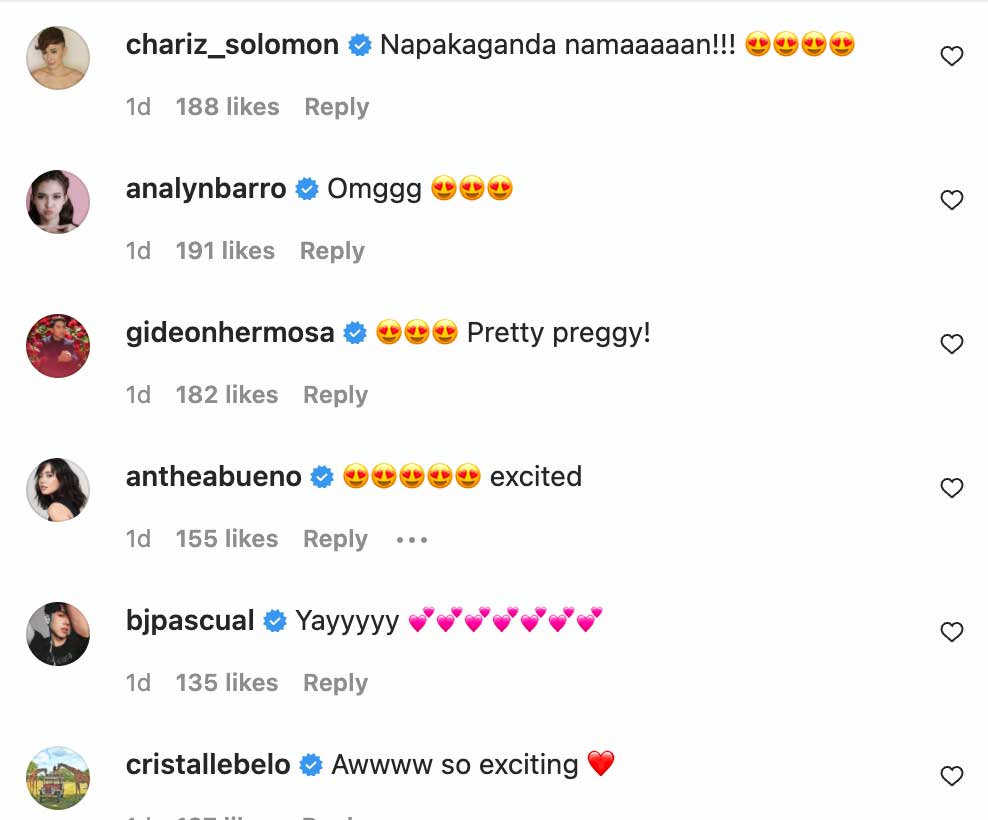 Celebrities react to Jennylyn Mercado's baby bump