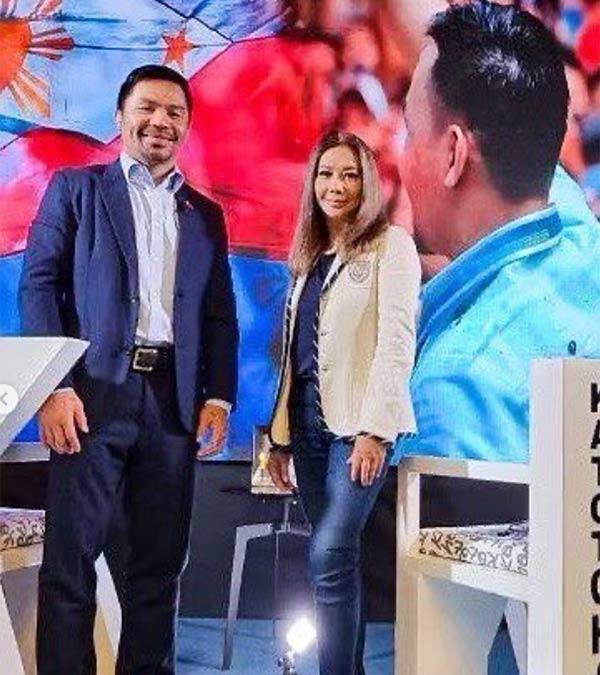Korina Sanchez, Manny Pacquiao, #PHElections2022