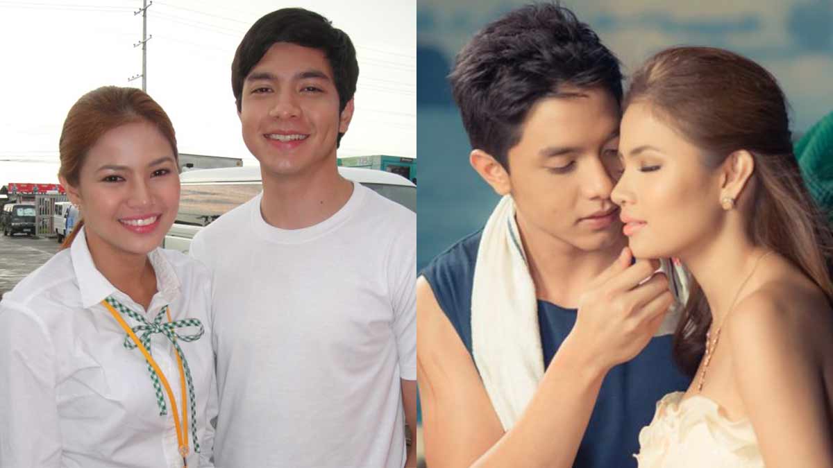 Louise delos Reyes and Alden Richards