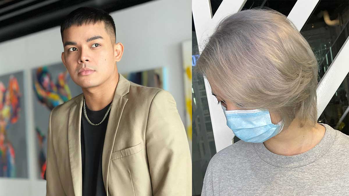 Celebrity hairstylist Mark Anthony Rosales says ash is trending hair color during pandemic