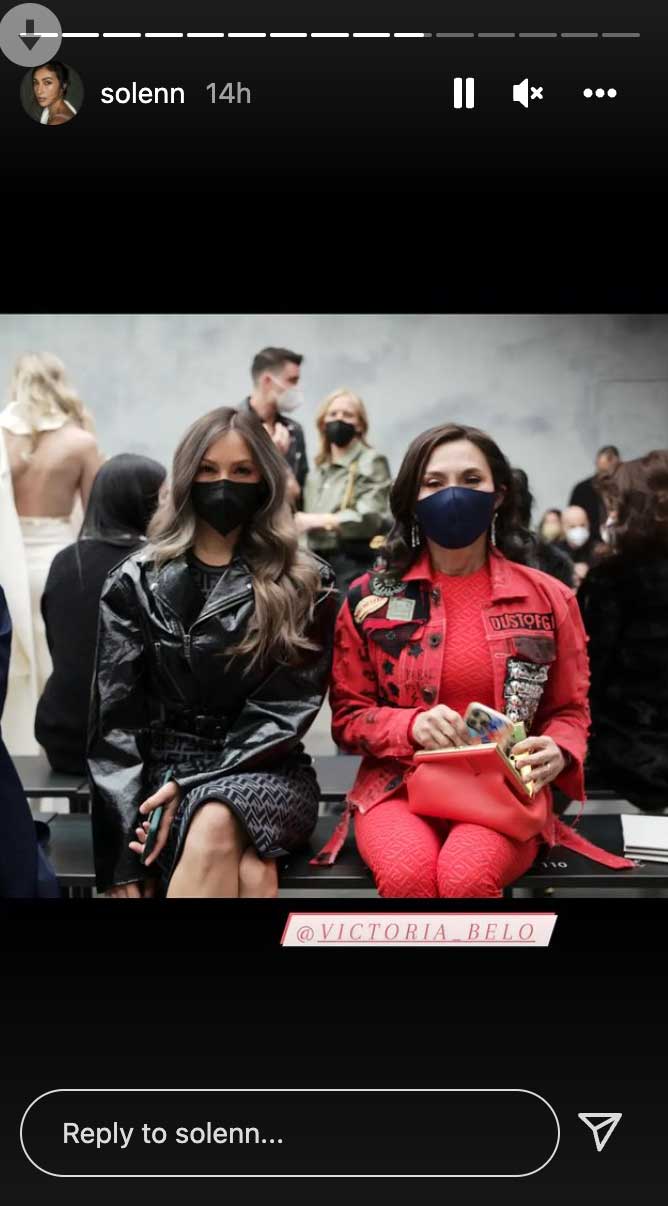 Vicki Belo, Solenn Heussaff at Milan Fashion Week 2022