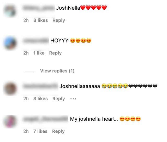 JoshNella comments