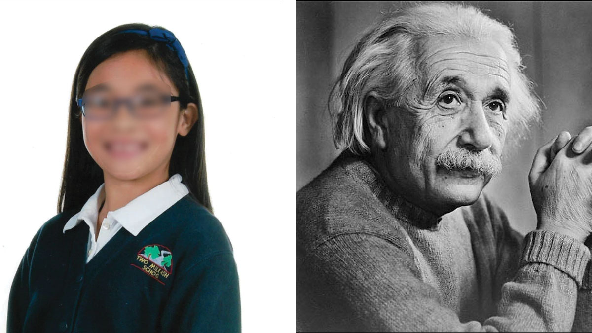 Pinay student IQ Einstein