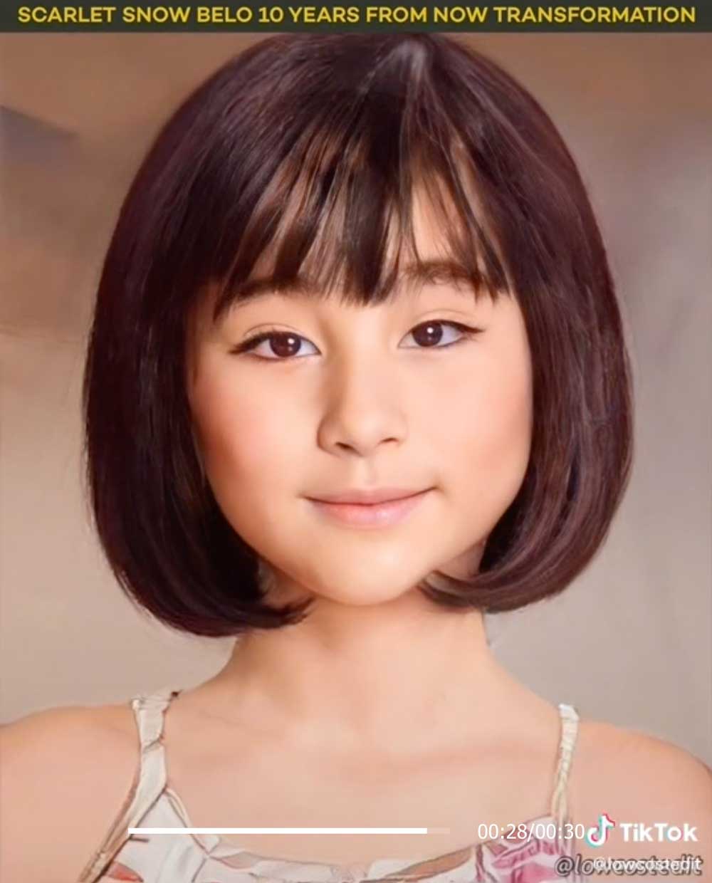 Scarlet Snow Belo, lowcostedit 10 years later