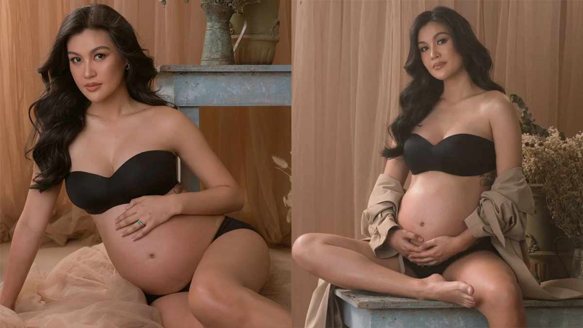 Winwyn Marquez in her maternity shoot