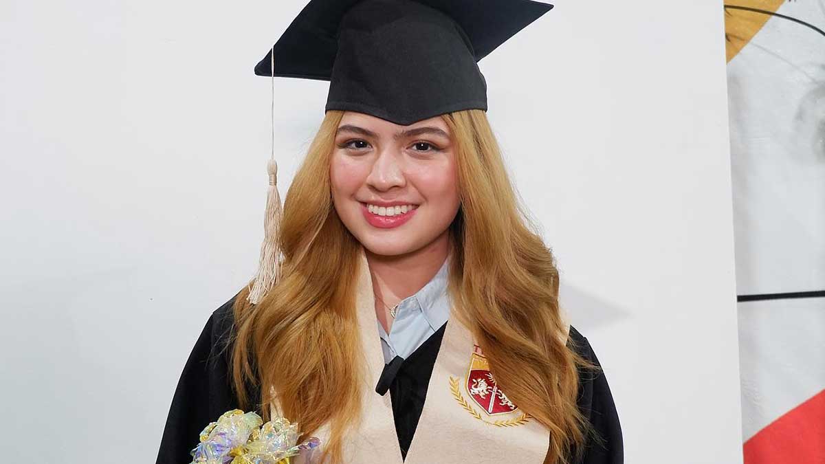 Alexa Ilacad graduates from college