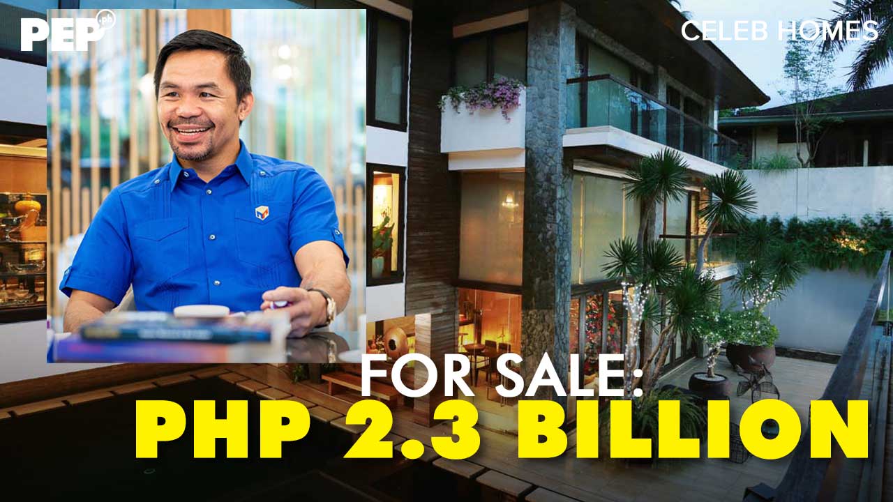 The Pacquiao Mansion, other celeb homes that were put up on sale