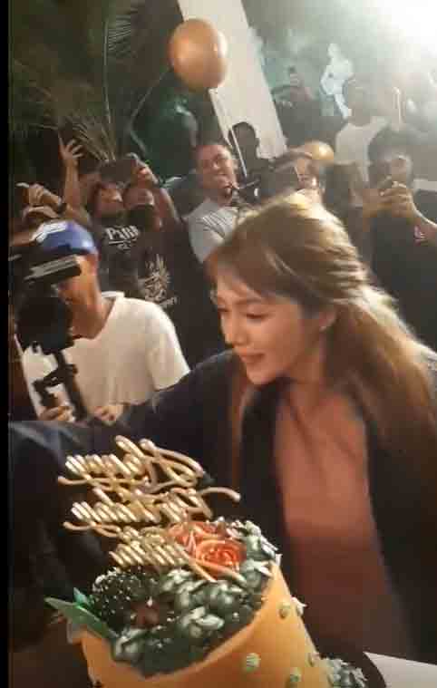 Coco Martin leads surprise for rumored girlfriend Julia Montes’s 27th birthday