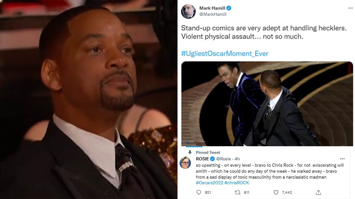 Hollywood people call out Will Smith for "classless, narcissist, sorry-not-sorry" act at the Oscars