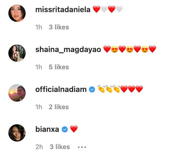 Instagram comments to GMA, Star Cinema collaboration
