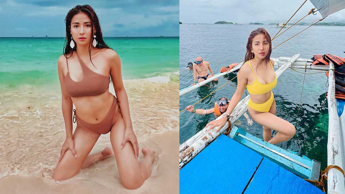 Sanya Lopez flaunts bikini body in Boracay