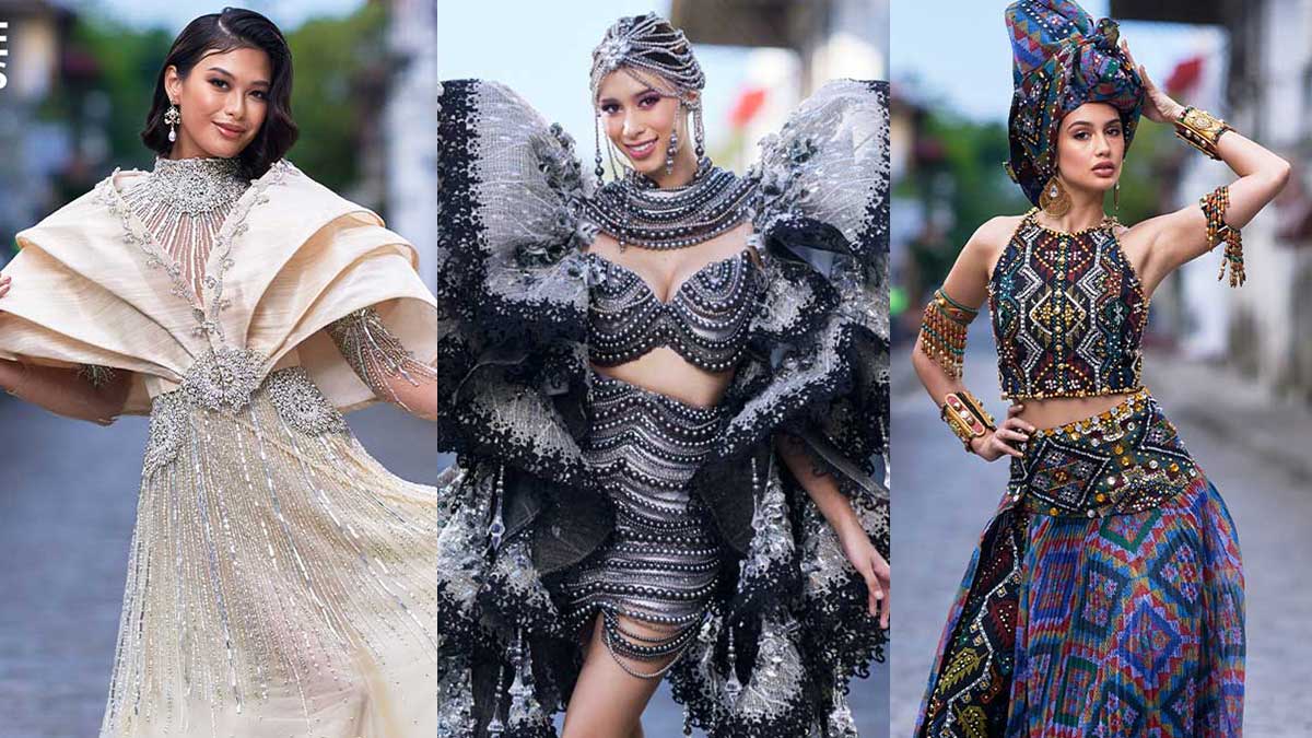 stunning national costumes at Miss Universe Philippines 2022