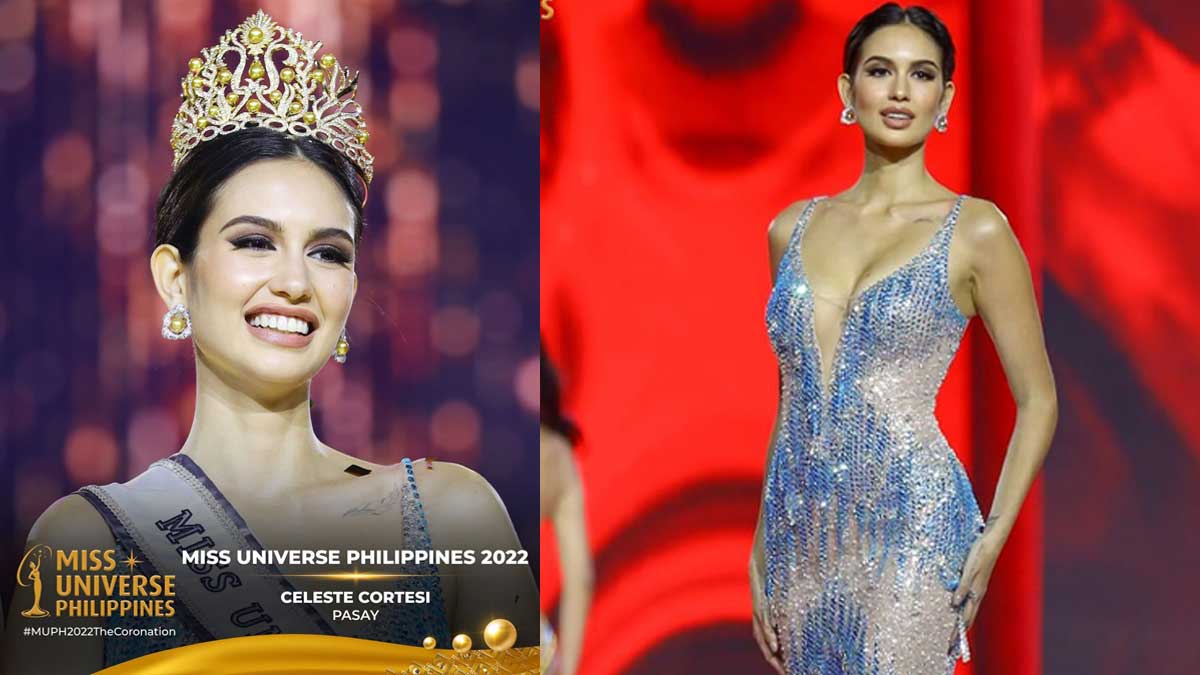 Miss Universe Philippines 2022 Celeste Cortesi of Pasay City