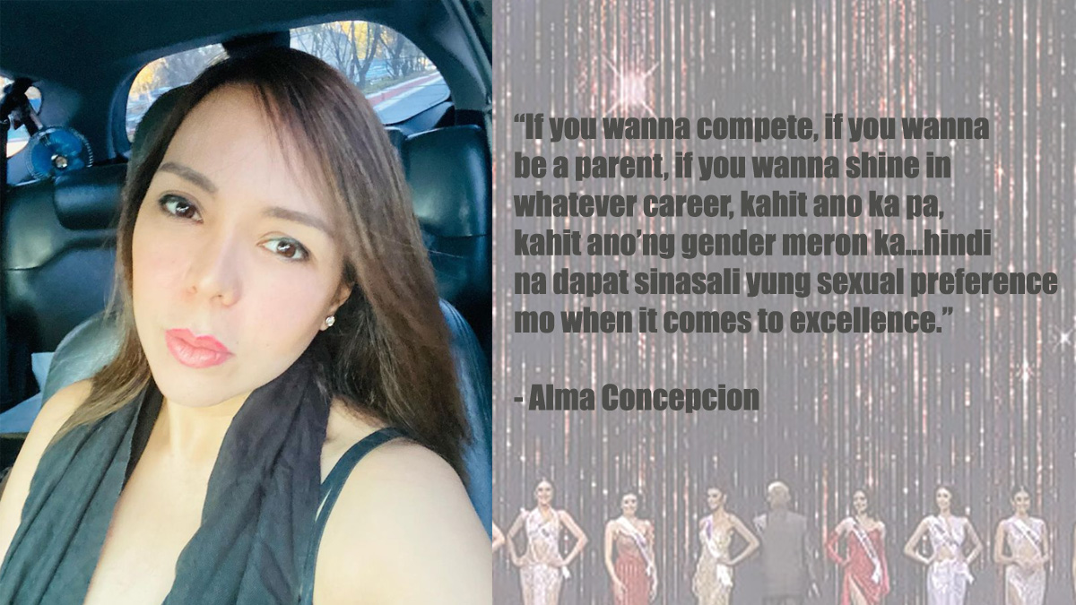 Alma Concepcion on LGBTQIAl+