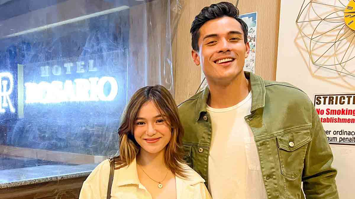 Xian Lim, Barbie Imperial spotted together at a hotel in Mati, Davao Oriental