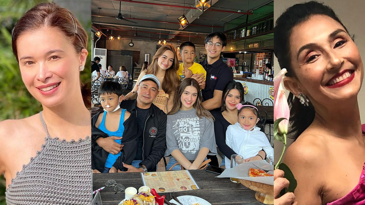 Cesar Montano bonds with children on Father's Day