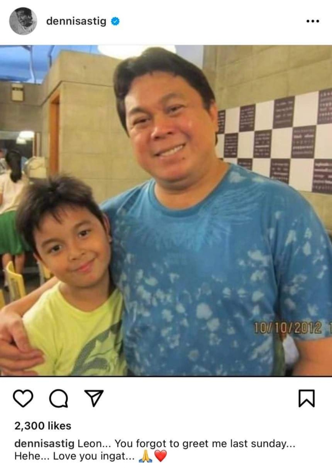 Dennis Padilla Father's Day message