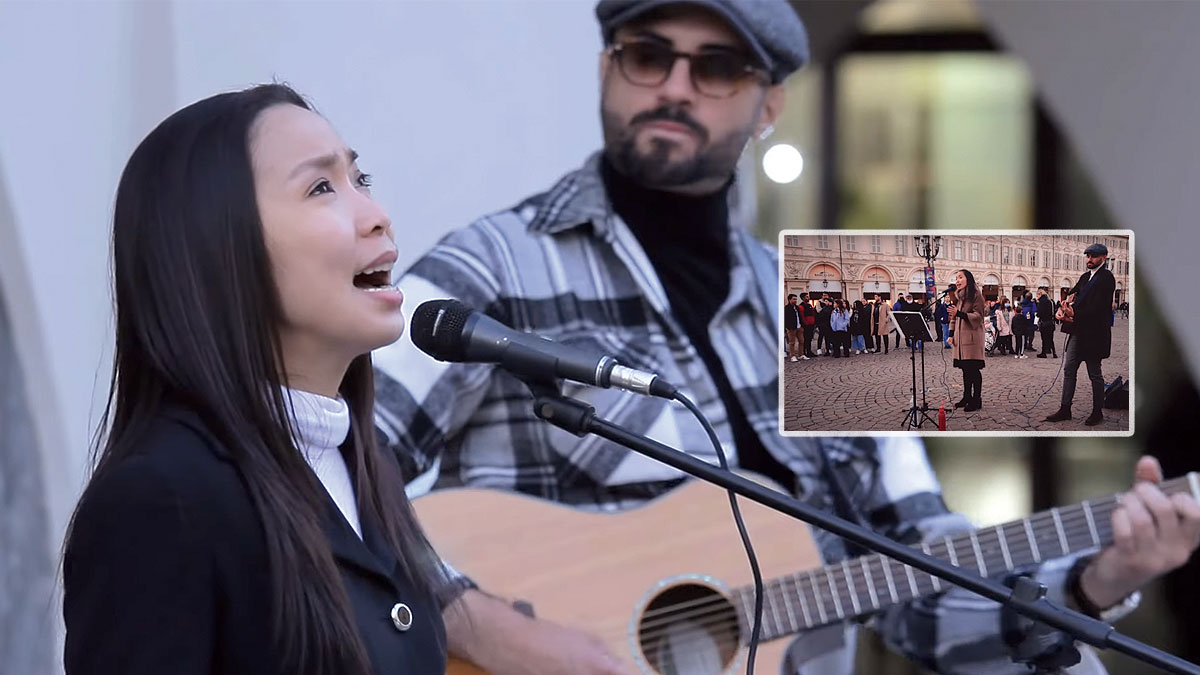  Jenika Duran is a Pinay nurse working as babysitter in Italy and is also a street singer