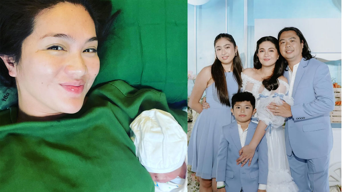 Dimples Romana took to Instagram to share post-delivery photo with baby Elio