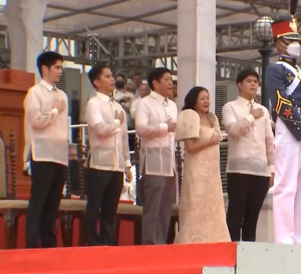 Bongbong Marcos, inauguration