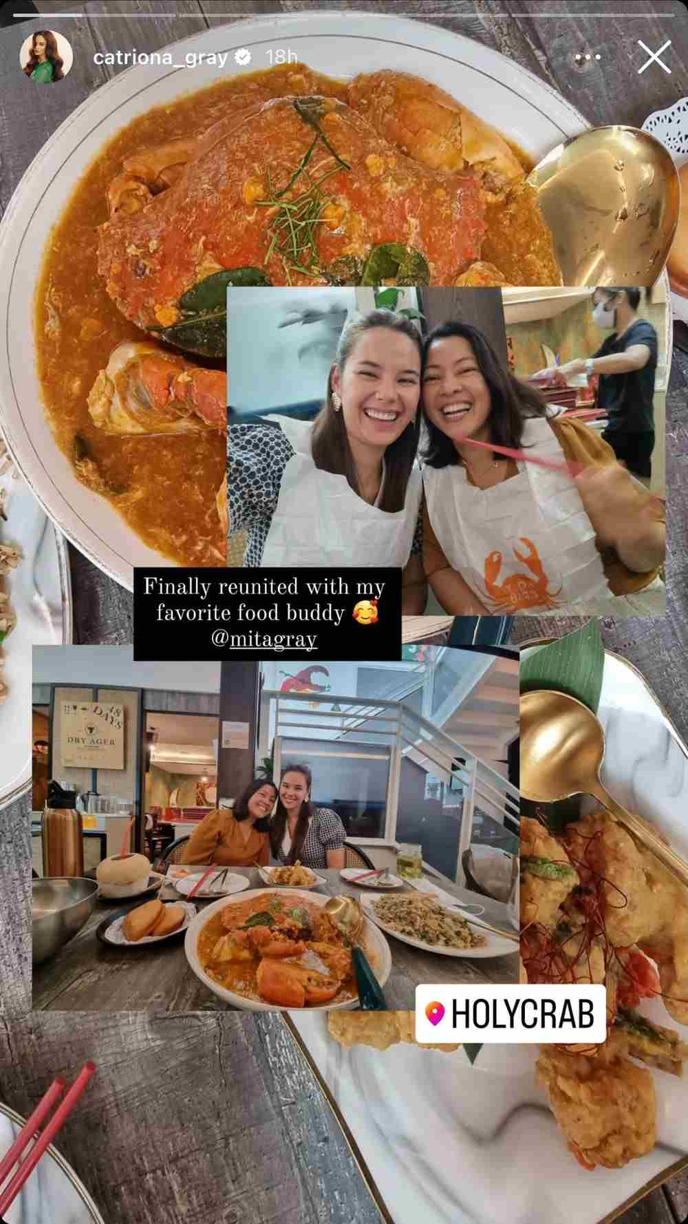 Catriona Gray reunites with her mom and favorite food buddy