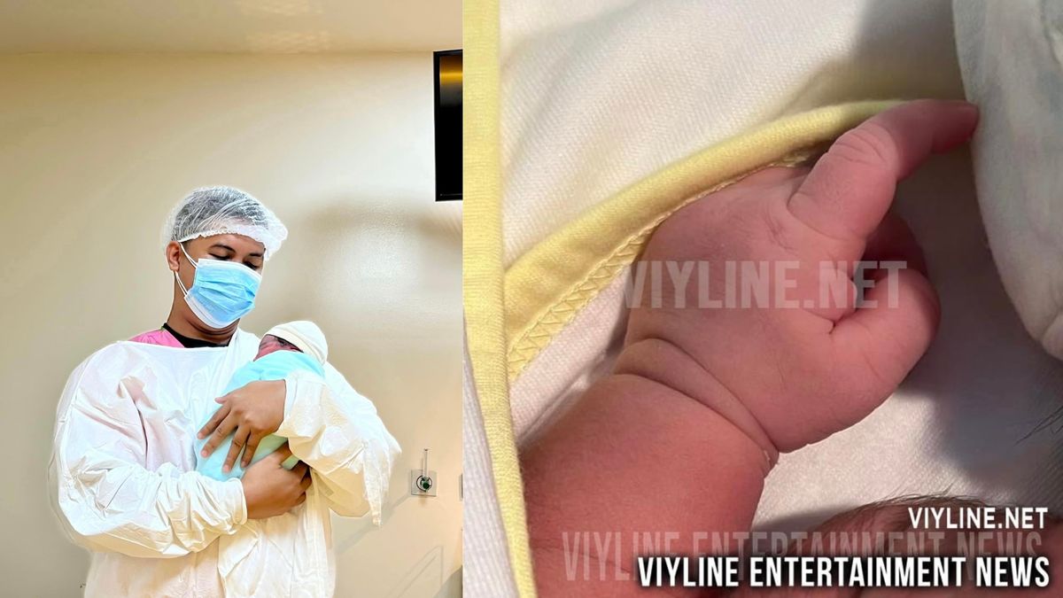 Viy Cortez, Cong TV welcome first child "Kidlat" to the world