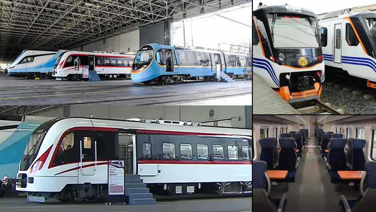 The new trains of Philippine National Railways