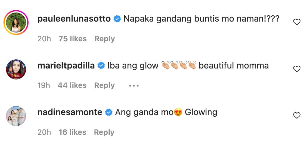 Angelica Panganiban, pregnancy glow