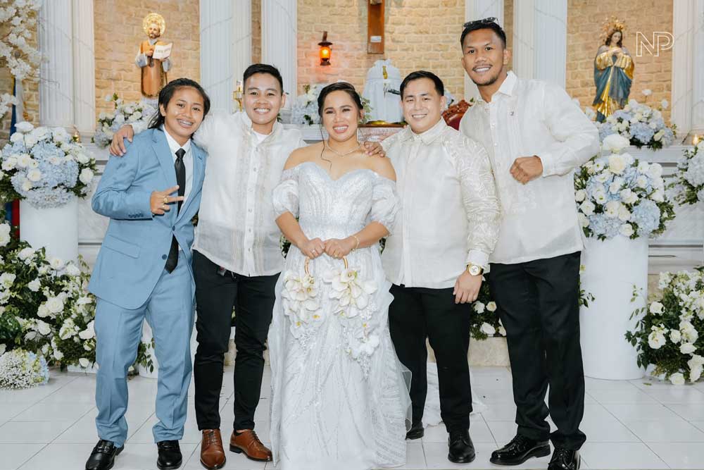 Hidilyn Diaz, Julius Naranjo, wedding guest list