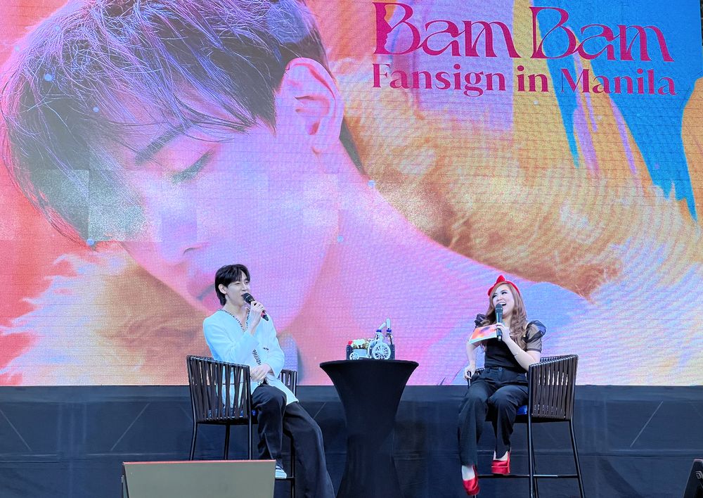 BamBam solo fansign in Manila
