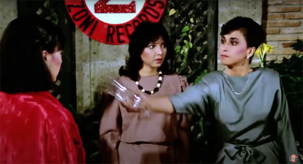 Cherie Gil in Bituing Walang Ningning with Sharon Cuneta and Chanda Romeo