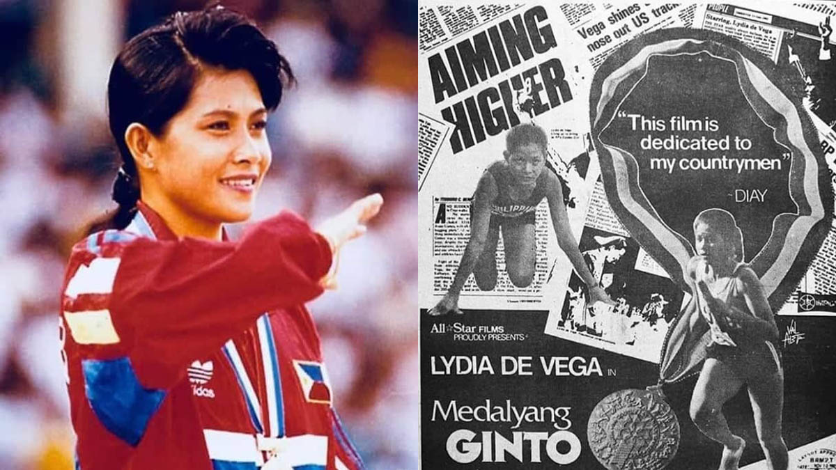 Alam ba ninyong naging bida sa pelikula ang yumaong sprint legend na si Lydia de Vega?