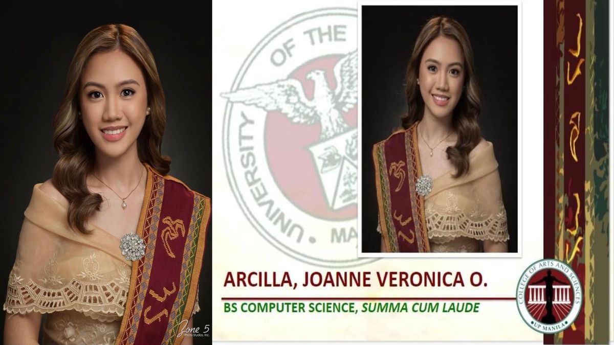 Joanne Arcilla graduates as UP Manila ComSci's first-ever summa cum laude