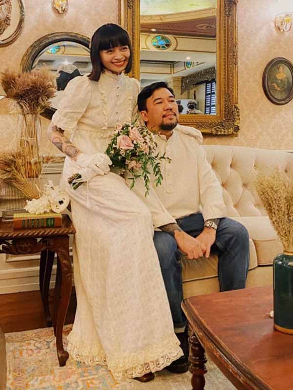 Shaira Luna with husband Cocoy Aranas