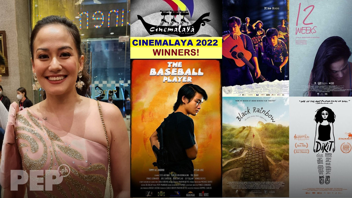 Cinemalaya 2022 Best Actress winner Max Eigenmann and other winners
