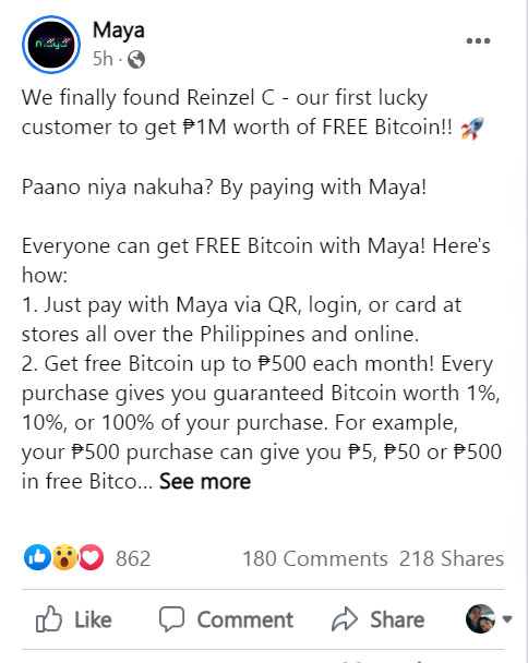 Maya Facebook