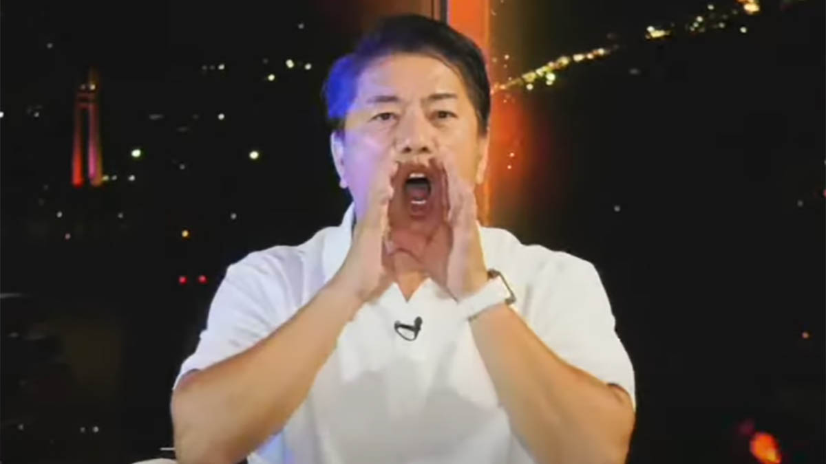 willie revillame shouting