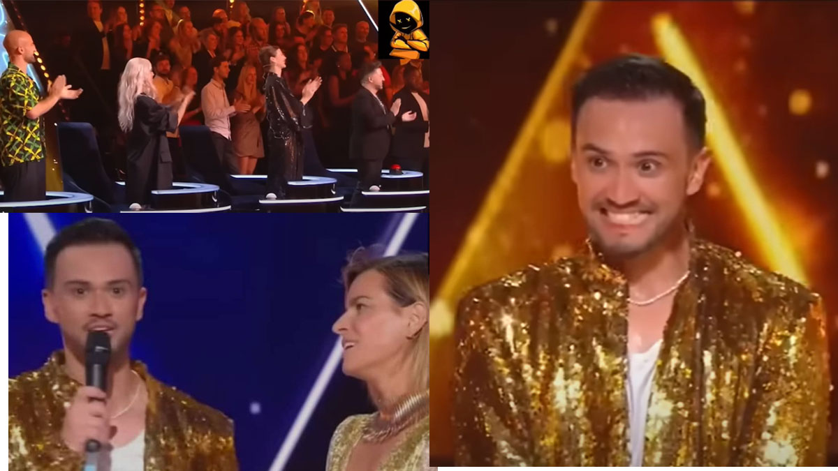 Billy Crawford and Faive Hautot in Danse avec les stars