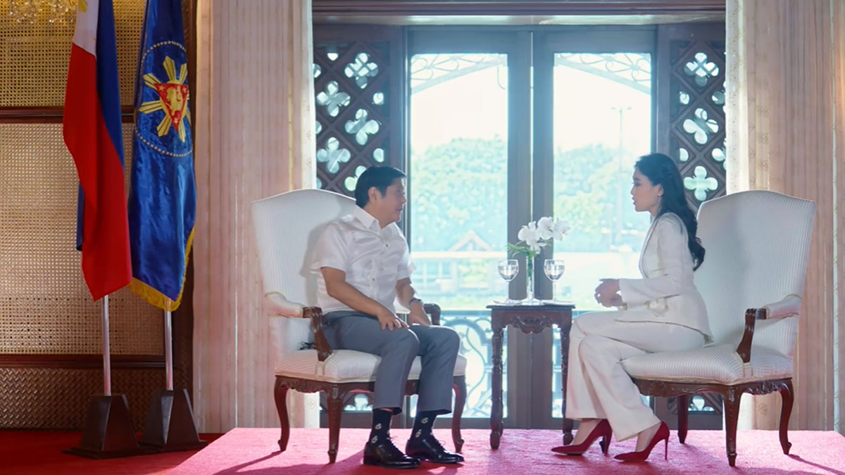 Toni Gonzaga sit-down interview Bongbong Marcos