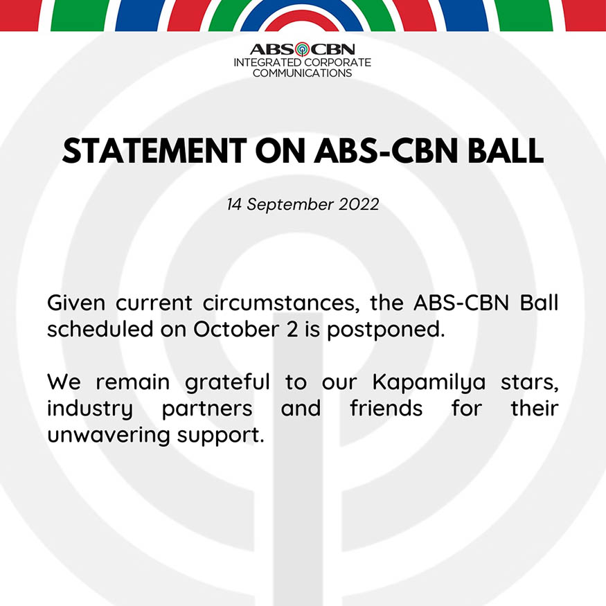 abs-cbn ball 2022 statement