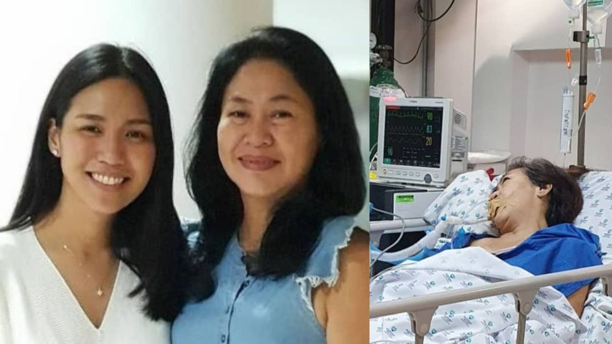 Aicelle Santos and her Mommy Leonila