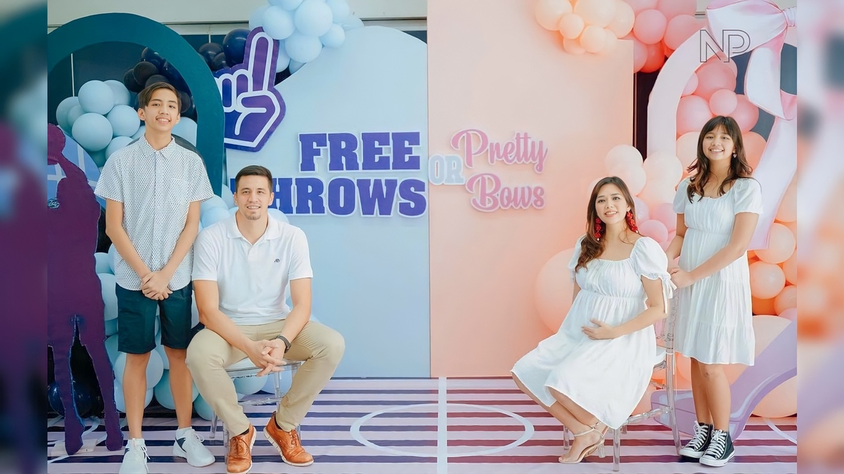 Danica Sotto and Marc Pingris hold gender reveal party