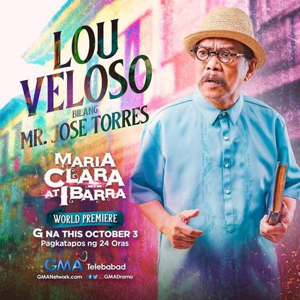 Lou Veloso in Maria Clara and Ibarra