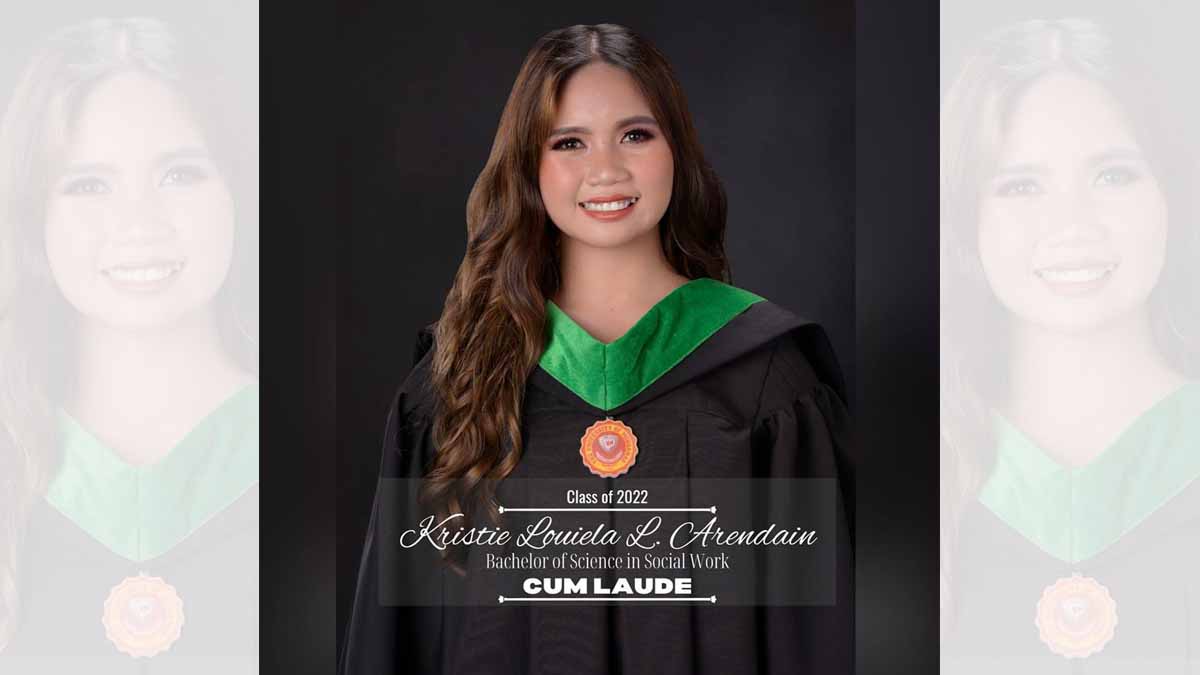 Graduation photo of Kristie Louiela Arendain