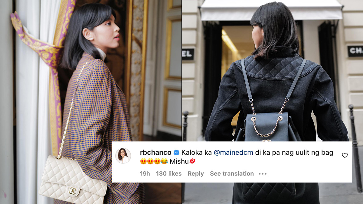 Maine Mendoza brings her Chanel, Hermès bags to Paris