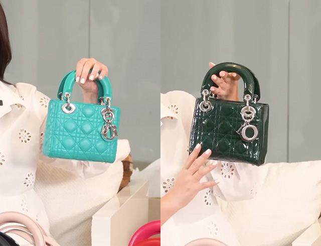 Mariel Padilla's massive Lady Dior bag collection